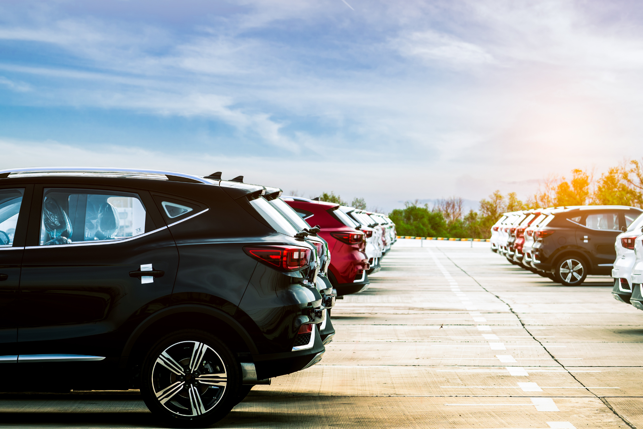 Destin Autos dealership lot in Fort Walton Beach
