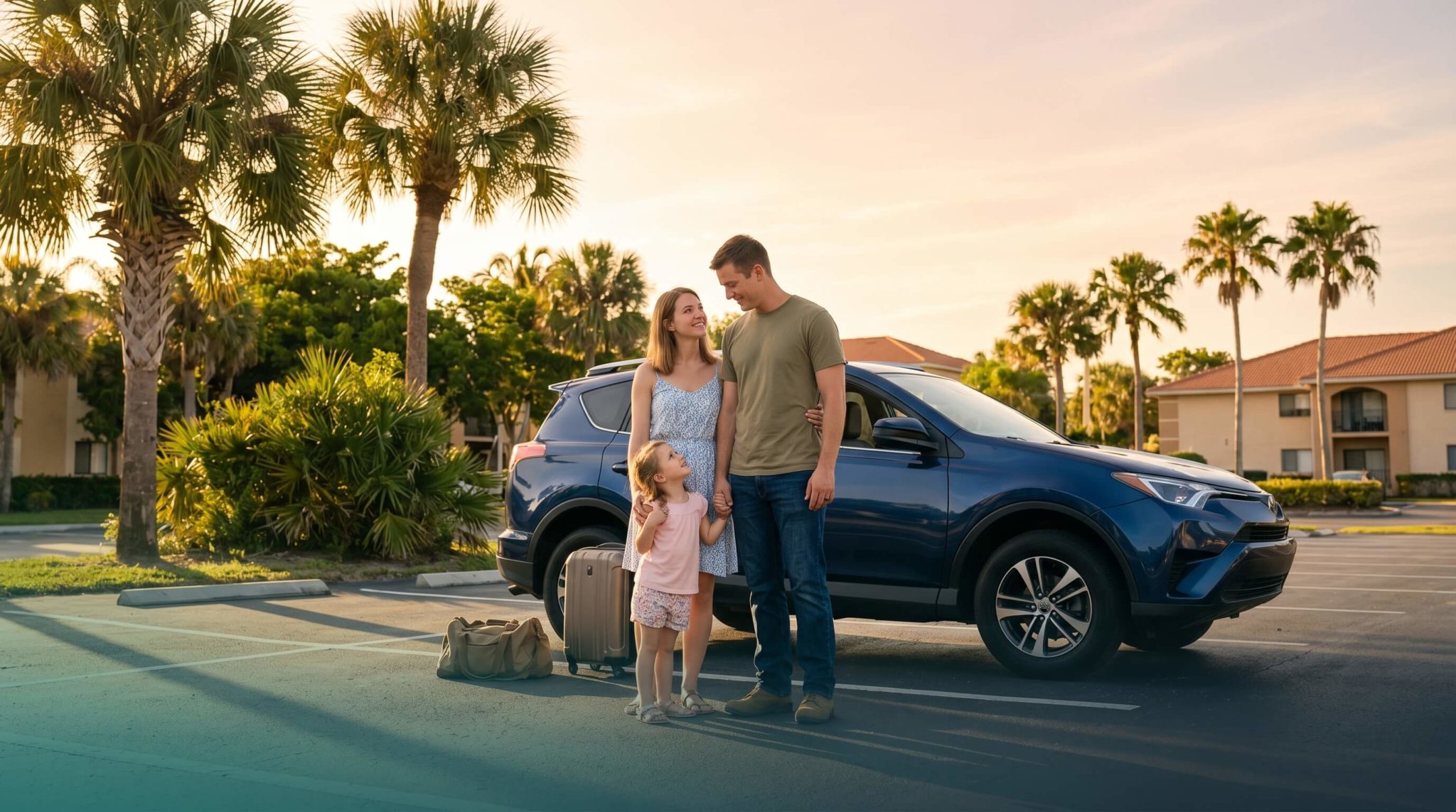 Military family arriving in Fort Walton Beach for a PCS move, ready to buy a used car